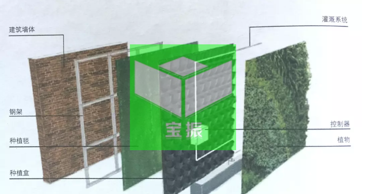 垂直綠化植物墻，打造室內(nèi)天然氧吧